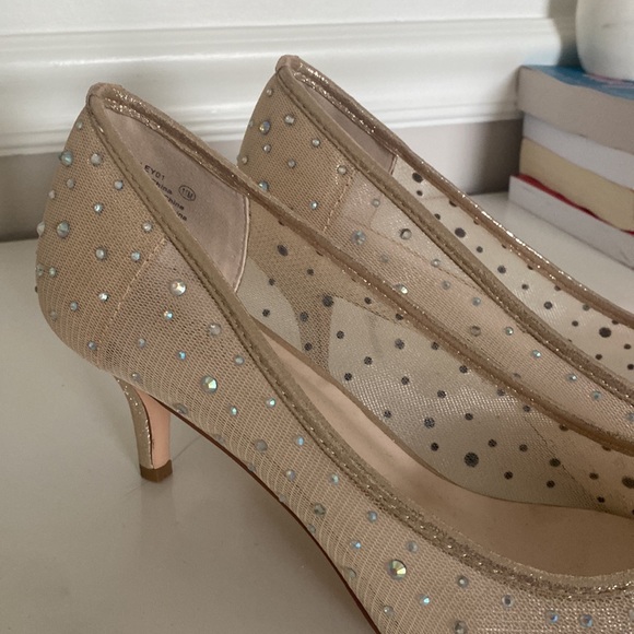 Kitten heel point toe shoe - Picture 3 of 5